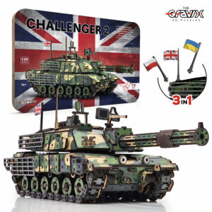 Деревянный 3D Пазл-Конструктор 40 см / 778 шт 